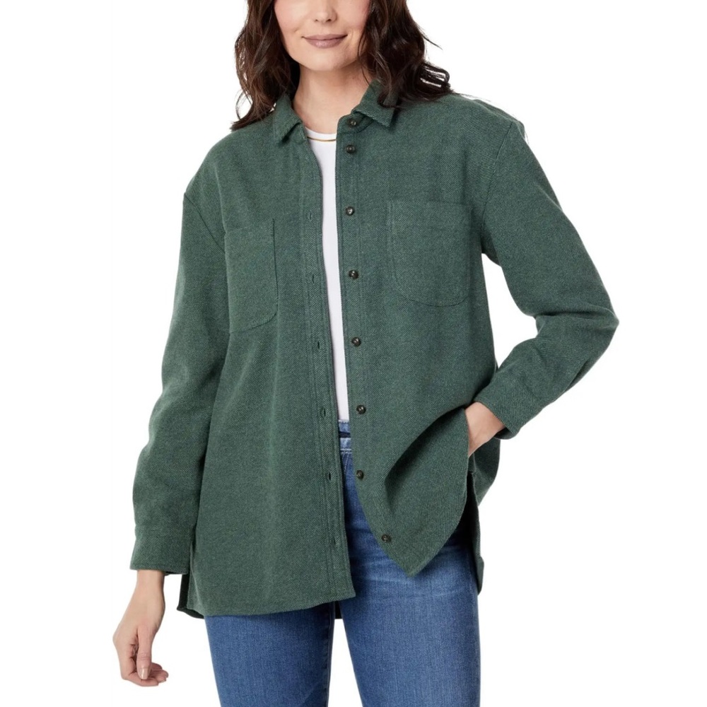 Madewell Oversized Cotton Flannel Shirt